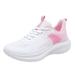 ZHAGHMIN Women Running Sneakers Lightweight Tennis Shoes Non Slip Gym Workout Shoes Breathable Soft Sole Mesh Walking Womens Sneakers White Size7.5