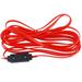 Chinese Rubber Band Circle Jump Rope Stretch Skip Rope Adjustable Chinese Elastic Rope Fitness Jump Game for Outdoor Exercise Boys Girls (Red)