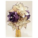 Paper Flowers & Roses Dozen- Customized First Anniversary Gift gifts for her one of a kind origami traditional gift perfect for her