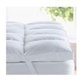 Silent Dreams Luxury 100% Pure Siberian Goose Down Hotel Quality 12.5 CM Deep Extra Thick Bed Topper Mattress Topper