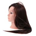 POPETPOP Practice Mannequin Head Hair Training Head Hair Practice Head Cosmetology Head Mannequin Doll Head Cosmetology Mannequin Head Hairdressing Head Plastic Modeling Artificial Hair