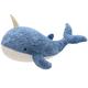 Firecos Whale Shark Plush Toy Stuffed Animal Soft Hugging Pillow 60/90/120cm Large Cuddly Toys Throw Pillow Gift for Halloween Christmas Birthday (Blue Whale, 90cm)