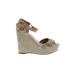 Circus by Sam Edelman Wedges: Tan Shoes - Women's Size 6 - Open Toe