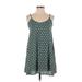 Lulus Casual Dress - A-Line Scoop Neck Sleeveless: Green Dresses - Women's Size Small