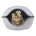 Tunnels pour chats Tunnels légers pour chats d'intérieur Lit rond amovible et lavable pour chat Lit