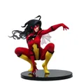 Marvel Spiderwoman Gwen Action Figure Collection Butter Comic Squat Spider Woman Model Toy