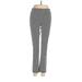 Just Perfect Collection Casual Pants - High Rise Boot Cut Boot Cut: Gray Bottoms - Women's Size Small