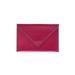 Baekgaard Leather Clutch: Burgundy Solid Bags