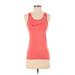 Nike Active Tank Top: Red Activewear - Women's Size X-Small