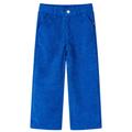 vidaXL Kids' Pants Corduroy Cobalt Blue 104