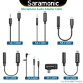 Saramonic SR-C2000 Serie Verlängerung Mikrofon Audio Adapter Kabel für Drahtlose Mikrofon iPhone
