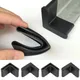 1Pc Angle Iron Foot Pads L Shaped Plastic Furniture Leg Caps End Covers Non-Slip Floor Protector