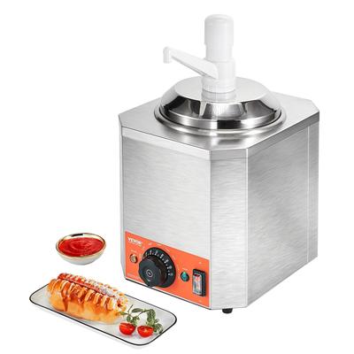 VEVOR 80-1300W Electric Cheese Sauce Warmer Cheese Dispenser with Pump