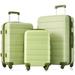 ABS Hardshell Luggage Sets 3-Piece Suitcase Spinner Wheels Suitcase with TSA Lock 20''24''28''
