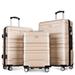 Luggage Sets 3-Piece Hardside Spinner Suitcase Set - TSA Lock, Expandable, Side Hooks, Lightweight