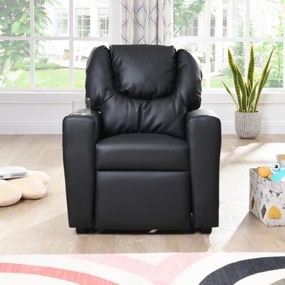 Recliner Chair Living Room Chair Adjustable Home Theater Seating Lazy Boy Recliner Padded Seat Pu Leather Push Back Recliners