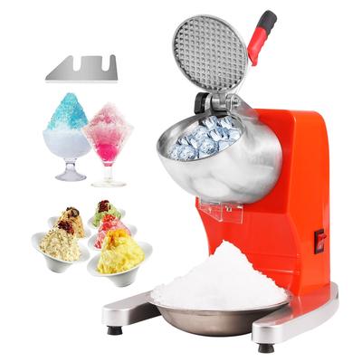 VEVOR Ice Crushers Machine with 4 Blades with Cover and Bowl for Home and Commercial Use