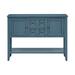 Sideboard Console Table with Four Storage Drawers & Two cabinets