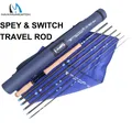 Maximumcatch 10/11/12/13/14ft 5-10wt Switch Spey 5-6pc Travel Fly Fishing Rod with Changable