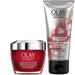 Olay Face Wash Regenerist Advanced Anti-Aging Pore Scrub Cleanser (5.0 Oz) And Micro-Sculpting Face Moisturizer Cream (1.7 Oz) Skin Care Duo Pack Total 6.7 Ounces Packaging May Vary