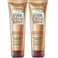 L Oreal Paris Evercreme Sulfate Free Conditioner For Dry Hair Triple Action Hydration For Dry Brittle Or Color Treated Hair With Apricot Oil 8.5 Fl; Oz (Pack Of 2) (Packaging May Vary)
