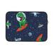 Bingfone Dinosaur Astronaut Space Surfing Laptop Sleeve Case 13 Inch 360Â° Protective Computer Carrying Bag