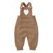 Baby Knit Romper Cotton Sleeveless Strap Boy Girl Heart Pattern Sweater Clothes Baby Jumpsuit Boys Shirt Toddler Sweatshirt Dress Baby Boy Rompers 12 18 Months Solid Baby Bodysuit Girl Pack