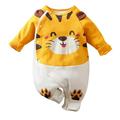 Shiningupup Baby Boys Girls Cartoon Animal Corgi Bear Jumpsuit Playsuit 0 To 18 Months Toddler Shirt Baby Boy Outfits 12 18 Months Jeans Toddler Romper Boy Fall Baby Bodysuit Boy Winter