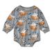 Boys Girls Long Sleeve Cartoon Prints Pullover Romper Sweatshirt Bodysuits Gifts for Baby Baby Clothes Boy 12 18 Months Fall Baby Boy Rompers 0 3 Months Long Sleeve Baby Bodysuit Long Sleeve