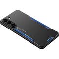 Thin and Light Aluminum Alloy Phone Case for Xiaomi Mi Poco F4 F3 F2 Pro GT Shockproof Metal Matte Back Cover Durable Protective Hot Shell with Soft Borders(Blue F3)