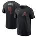 Men's Nike Ketel Marte Black Arizona Diamondbacks 2024 Fuse Name & Number T-Shirt