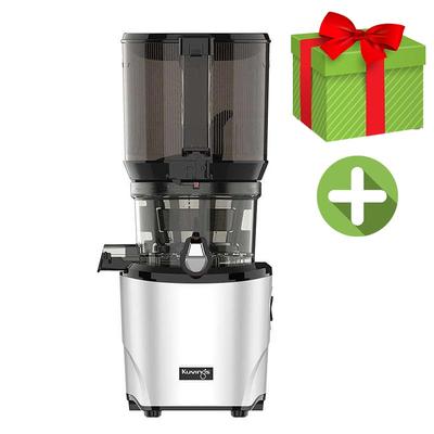 Kuvings AUTO10S Whole Slow Juicer (7.Generation) | Entsafter - Saftpresse - Slow Juicer | + Rezeptbuch + Flasche + Filterfrosch Image
