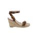 Loeffler Randall Wedges: Brown Leopard Print Shoes - Women's Size 6 1/2