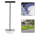 RANRAO Stainless Steel Lawn Edger, Edger Lawn Tool, Manual Lawn Half Moon Trimmer, Lawn Edger Landscaping Tools for Sidewalk, Landscaping, Garden Lawn Trimming Tool