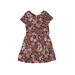 Zara Dress - A-Line: Burgundy Floral Skirts & Dresses - Kids Girl's Size 11