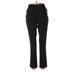 Rafaella Dress Pants - High Rise Boot Cut Boot Cut: Black Bottoms - Women's Size 12