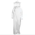 Capuche de voile de vêtements d'apiculture complets manteau anti-équation professionnel vêtements