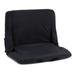 JOMEED Reclining/Folding Stadium Seat Plastic in Black | 2.36 H x 24.8 W x 32.67 D in | Wayfair UP005