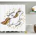 Zoomie Kids Sheldon Believe in Magic Quote Single Shower Curtain Polyester | 70 H x 69 W in | Wayfair ZMIE2886 39391562