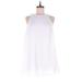 Zara Casual Dress - Shift Crew Neck Sleeveless: White Print Dresses - Women's Size Medium