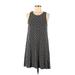 Old Navy Casual Dress - A-Line Scoop Neck Sleeveless: Black Dresses - Women's Size Medium