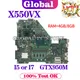 X550VX Mainboard For ASUS A550VX X550VQ X550VXK X550V FH5900V FX50V FZ50V W50V Laptop Motherboard