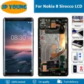 5.5 "Original Für Nokia 8 Sirocco Nokia N8 S LCD Display Touchscreen Digitizer Montage Für Nokia8