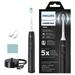 Philips Sonicare Electric Toothbrush Clean 4100 Rechargeable Tooth Brush with Pressure Sensor Sonic Electronic Toothbrush Black + Tigology Accessories