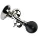 QUMENEY Classic Clown Bugle Horn Metal Bike Horn Bicycle Bell for Vehicles Golf Cart