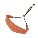 TERGAYEE Saxophone Neck Strap Soft Sax Padded Leather strap Padded for Alto Sax Tenor Clarinet Baritone Soprano Horn Music Instrument