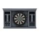 Neconcet Aries Dartboard and Cabinet Set: Sisal Dartboard with Self Healing Bristles and Accessories