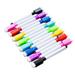 8 Colors Dry Erase Markers with Eraser Cap Home Office Classroom Portable Low Odor Whiteboard Pen Set for Glass/Whiteboard/Plastics/Porcelain