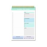 Dengmore Daily To Do List Notepad Time Management Task Planner Daily List Notebook Organizer for School Office Supplies Undated Agenda 60 Sheets 5.8x8.2 Inch