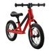 Kids Balance Bike Magnesium Alloy Frame Toddler Bike Lightweight Sport Training Bicycle with 12 in Rubber Foam Tires Adjustable Seat for Kids Ages 1-5 Years Old Red